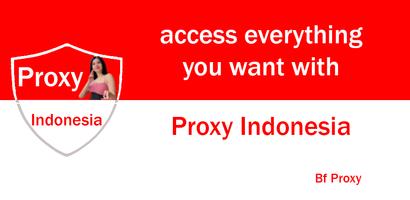 Indonesia Proxy -Indonesia VPN Affiche