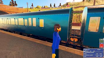 Indonesia Rail Simulator : 3D Train Driving sim Affiche