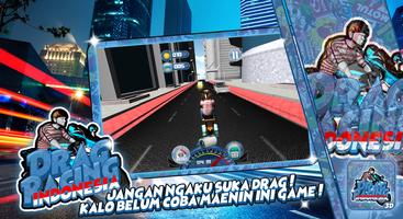 Indonesia Drag Racing 2018 - Bike Extreme Drag 3D imagem de tela 2