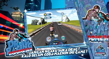 برنامه‌نما Indonesia Drag Racing 2018 - Bike Extreme Drag 3D عکس از صفحه