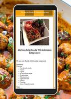 Indonesian Food Recipes Affiche