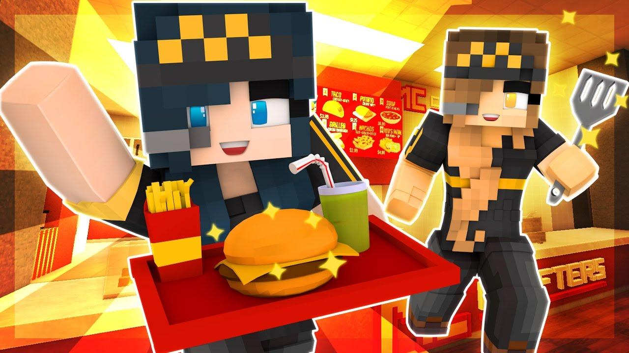 دانلود بازی Fast Food Restaurant Mod for Minecraft PE برای اندروید