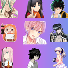 Cute Anime  wastickers icon
