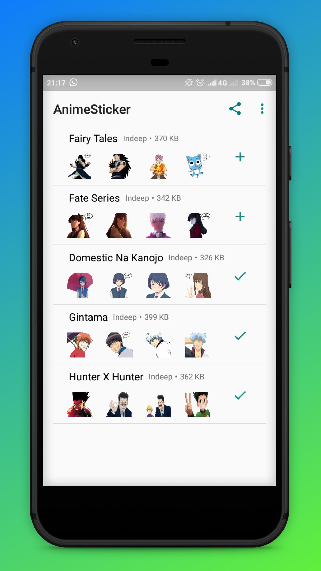 Hot Anime Stickers For Whatsapp Wastickerapps For Android Apk