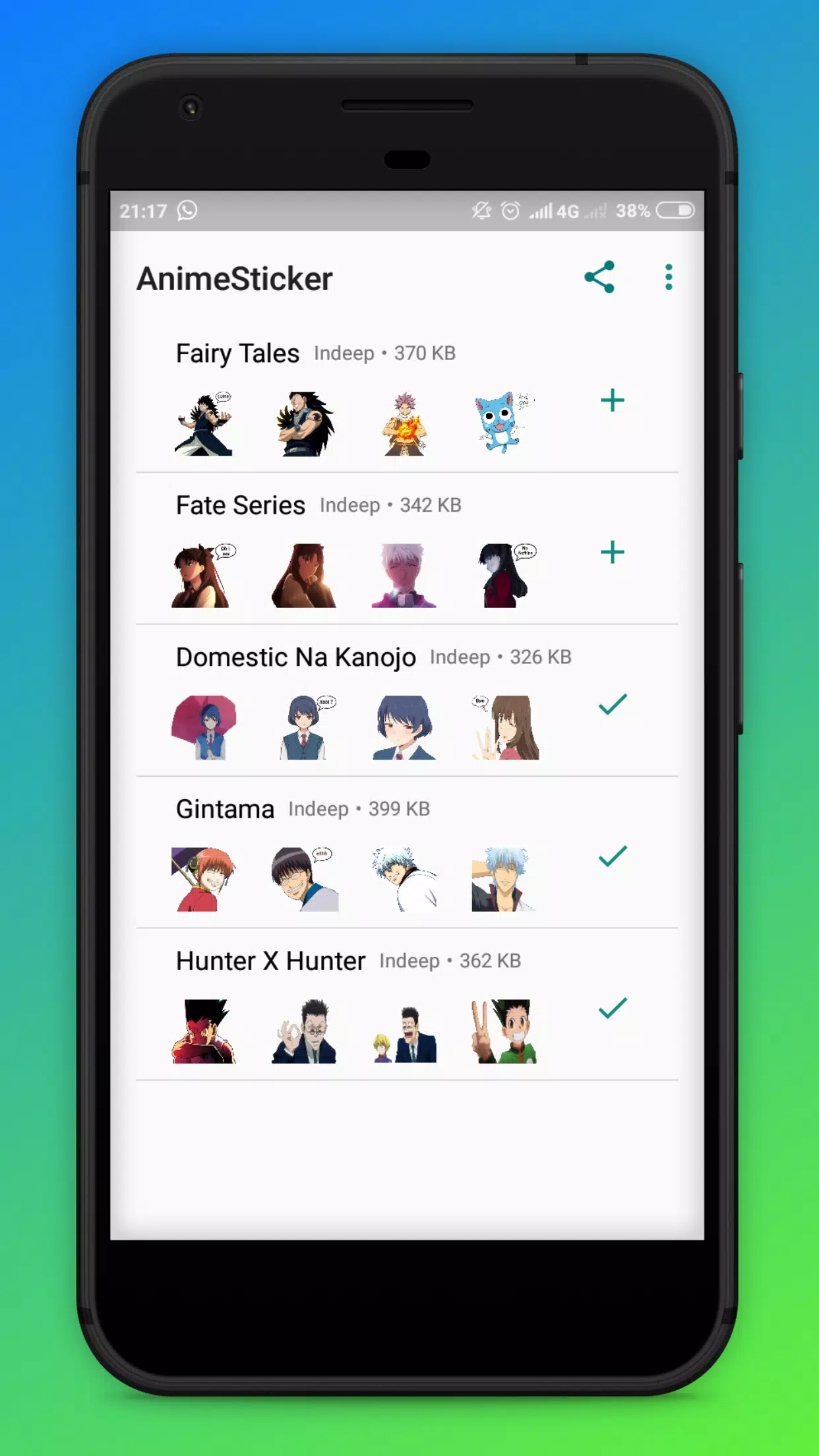 Anime Stickers For WASticker – Apps no Google Play