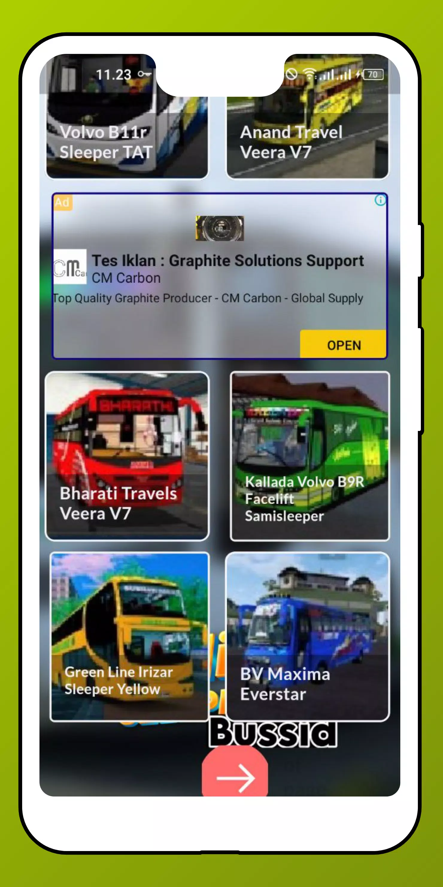 Indian Sleeper Bus Mod Bussid Screenshots
