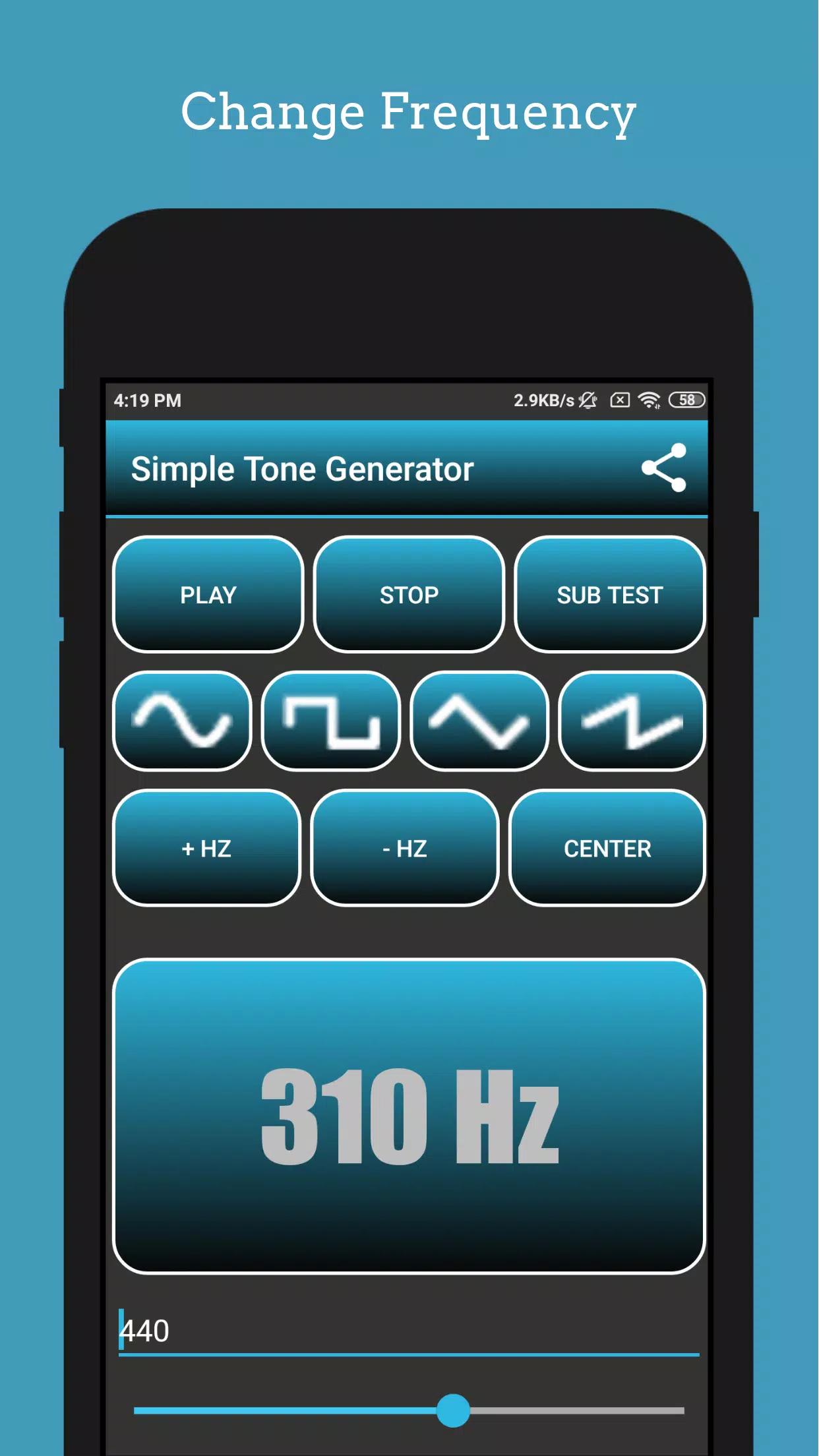 Simple Wave Tone Generator for Android - APK Download