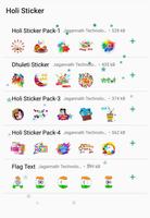 Holi Sticker الملصق