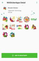 Holi Sticker تصوير الشاشة 2