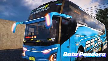 Mod Bussid Bus Ratu Pandora постер