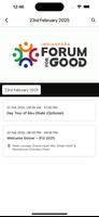 Indiaspora Forum for Good 2025 Ekran Görüntüsü 2