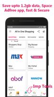 All in One Online Shopping App Affiche