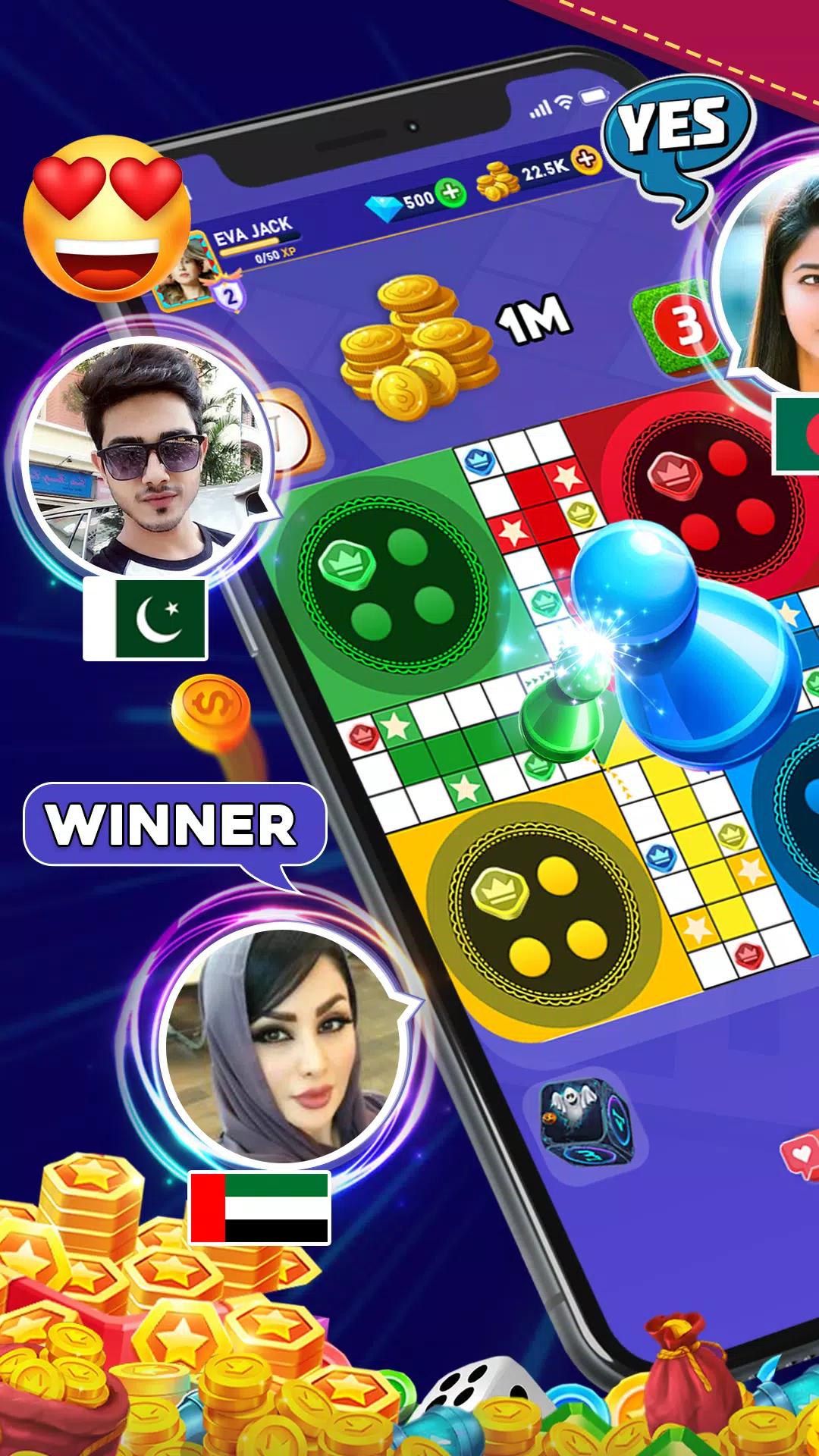 LudoPot : Online Multiplayer Realtime Ludo Game App