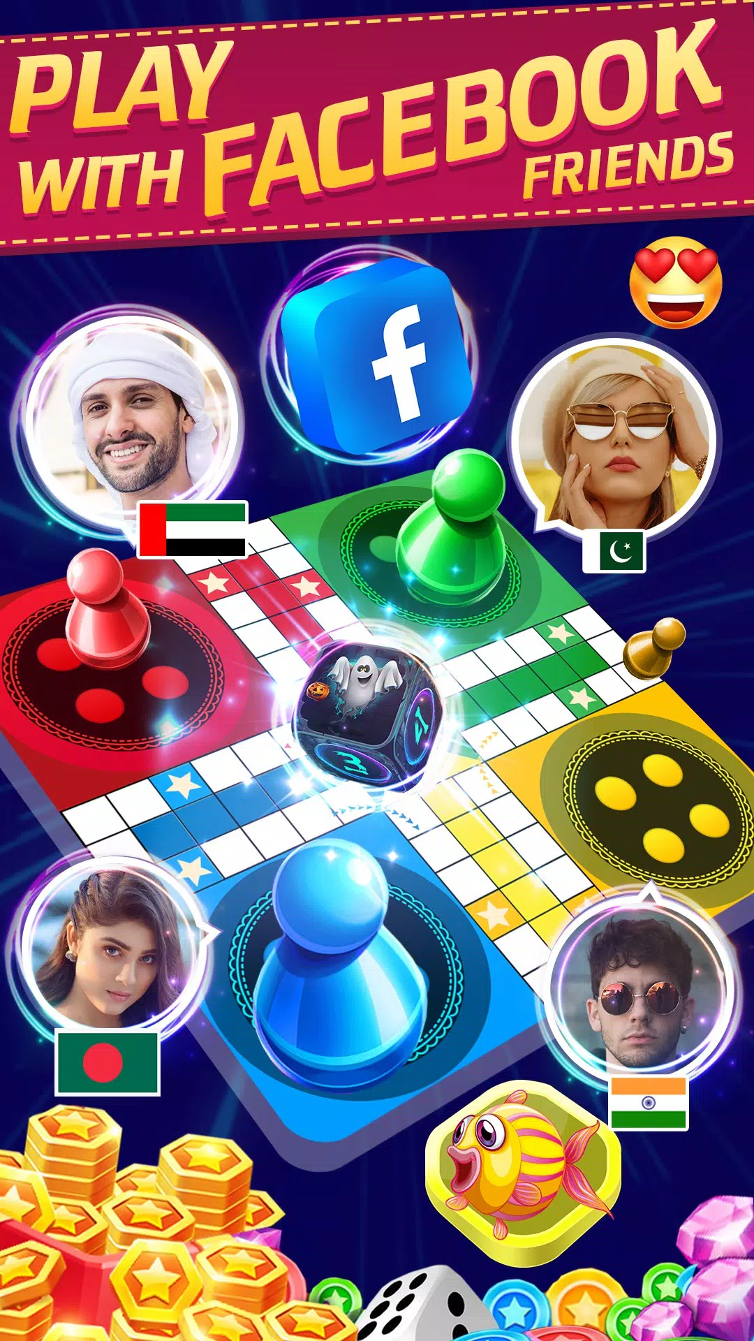 Download Ludo Online Game Multiplayer on PC with MEmu