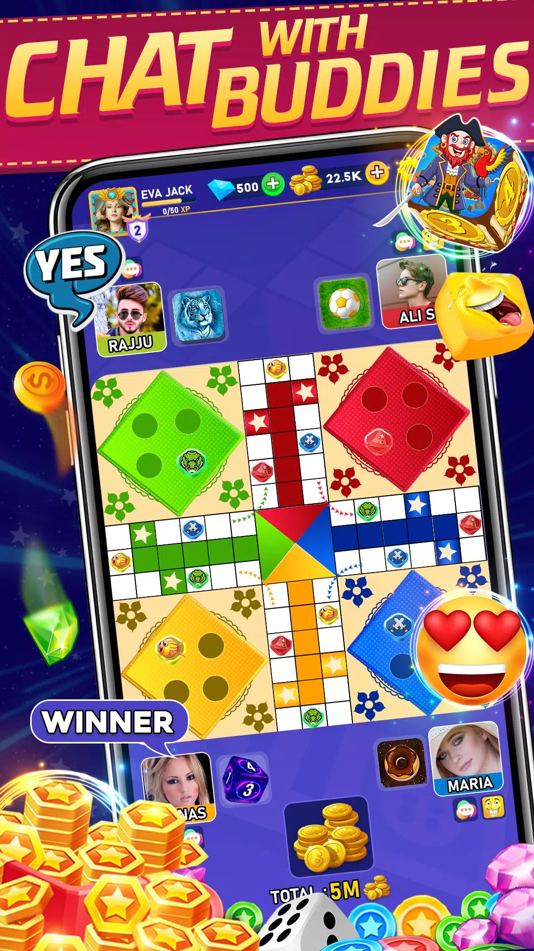 Ludo Gem - Online Multiplayer 0.10 Free Download