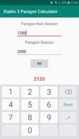 Diablo 3 Paragon Calculator Ekran Görüntüsü 1