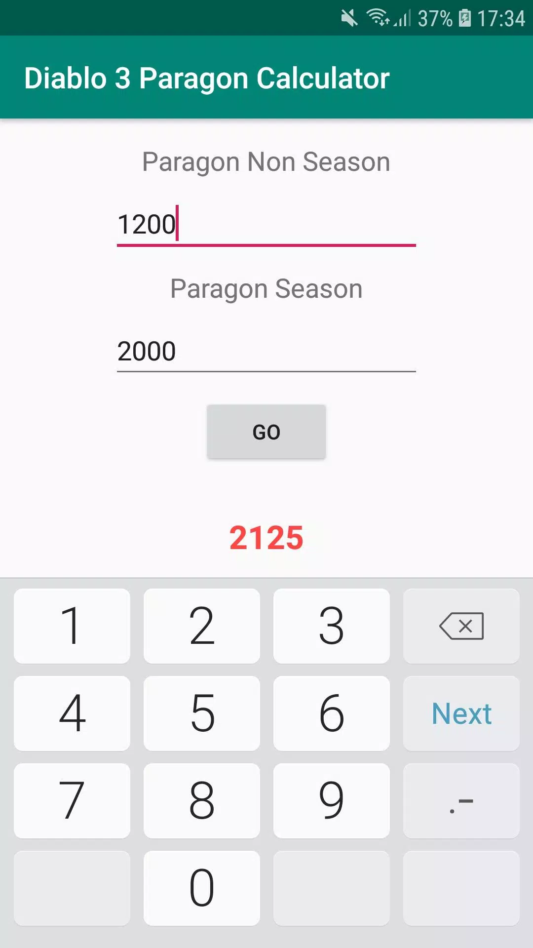 Скачать Diablo 3 Paragon Calculator APK для Android