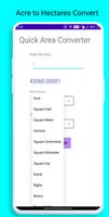 Quick Area Unit Converter screenshot 2