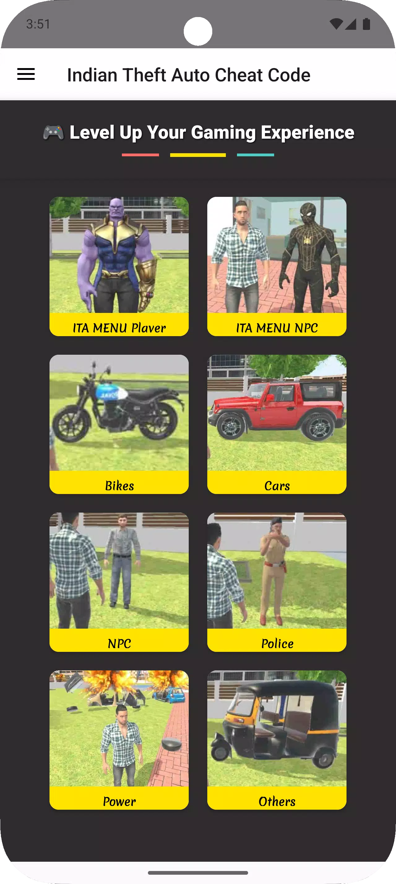Indian Theft Auto Cheat Codes