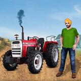 Indian Tractor Drive Simulator أيقونة