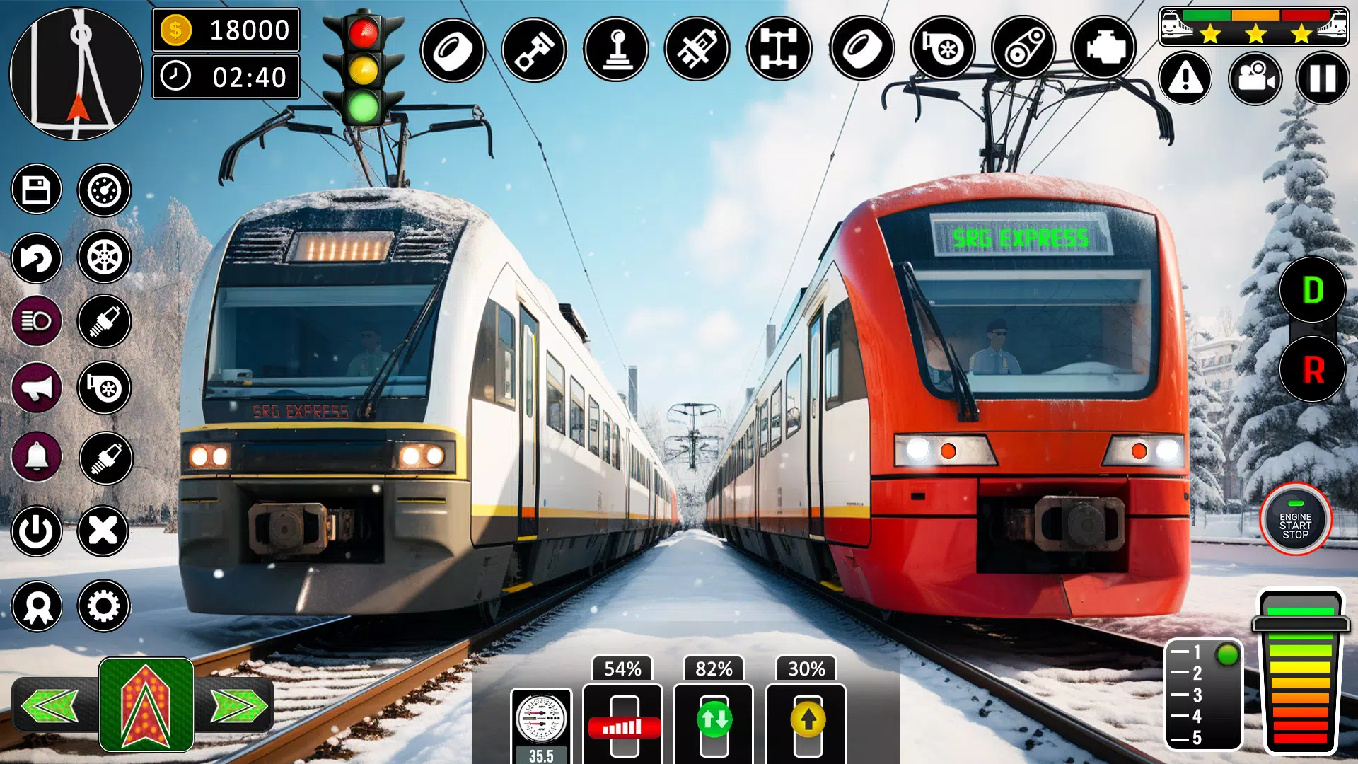 Jogo Simulador de Trem de Conexão Ferroviária versão móvel andróide iOS apk  baixar gratuitamente-TapTap