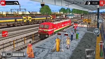 Indian Express Train Games 3D اسکرین شاٹ 1