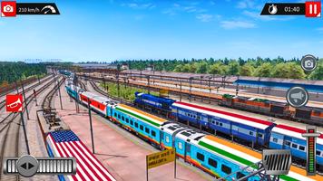 Indian Express Train Games 3D capture d'écran 2