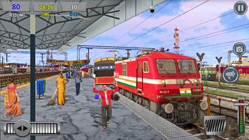 Indian Train Simulator Game 3D پوسٹر