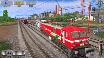 Indian Train Simulator Game 3D syot layar 1