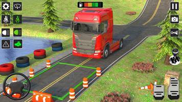 jogo de dirigir caminhão 3D imagem de tela 3
