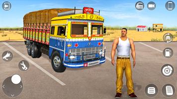 Indian Truck Game Simulator 3D Plakat