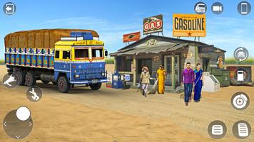Indian Truck Game Simulator 3D captura de pantalla 2