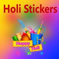 Holi Stickers постер