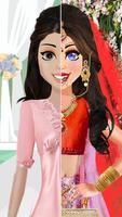 Indian Wedding Makeup Games تصوير الشاشة 1