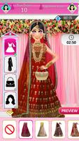 Indian Wedding Makeup Games capture d'écran 2
