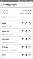 Baby Name Finder capture d'écran 3