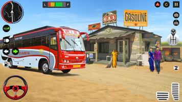 Indian Bus Games Simulator 3D capture d'écran 2