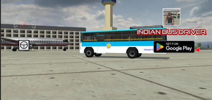 Indian Bus Driver Affiche
