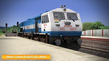 Express Rail: Indian Train Sim Affiche