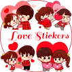 Love Stickers Romantic Couple