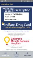 Indiana Drug Card poster