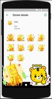 New chatting stickers (WAStickerApps) capture d'écran 2