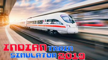 Indian Bullet Train Simulator Affiche