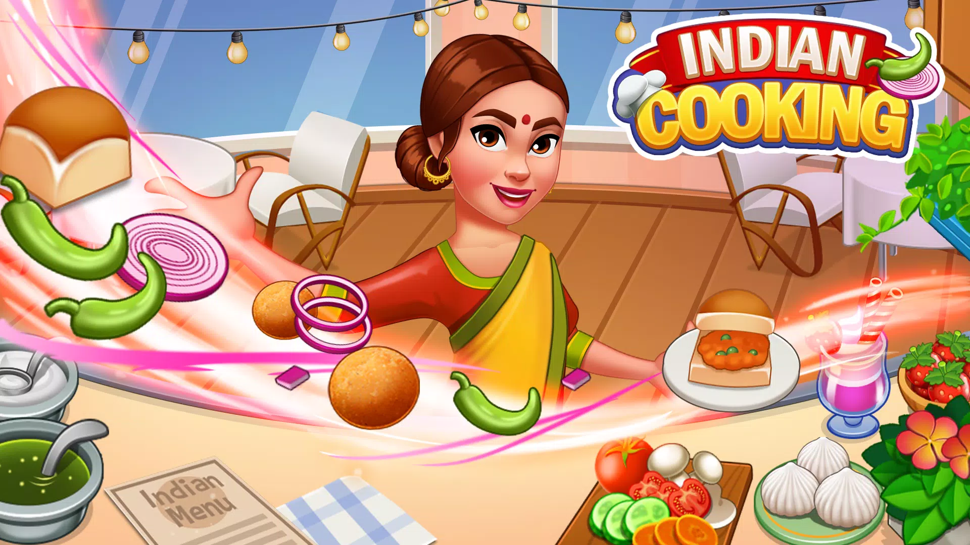 Jeux de cuisine indienne fille APK pour Android Télécharger