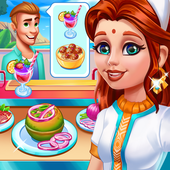 Indian Cooking Games Food Fever & Restaurant Craze icon