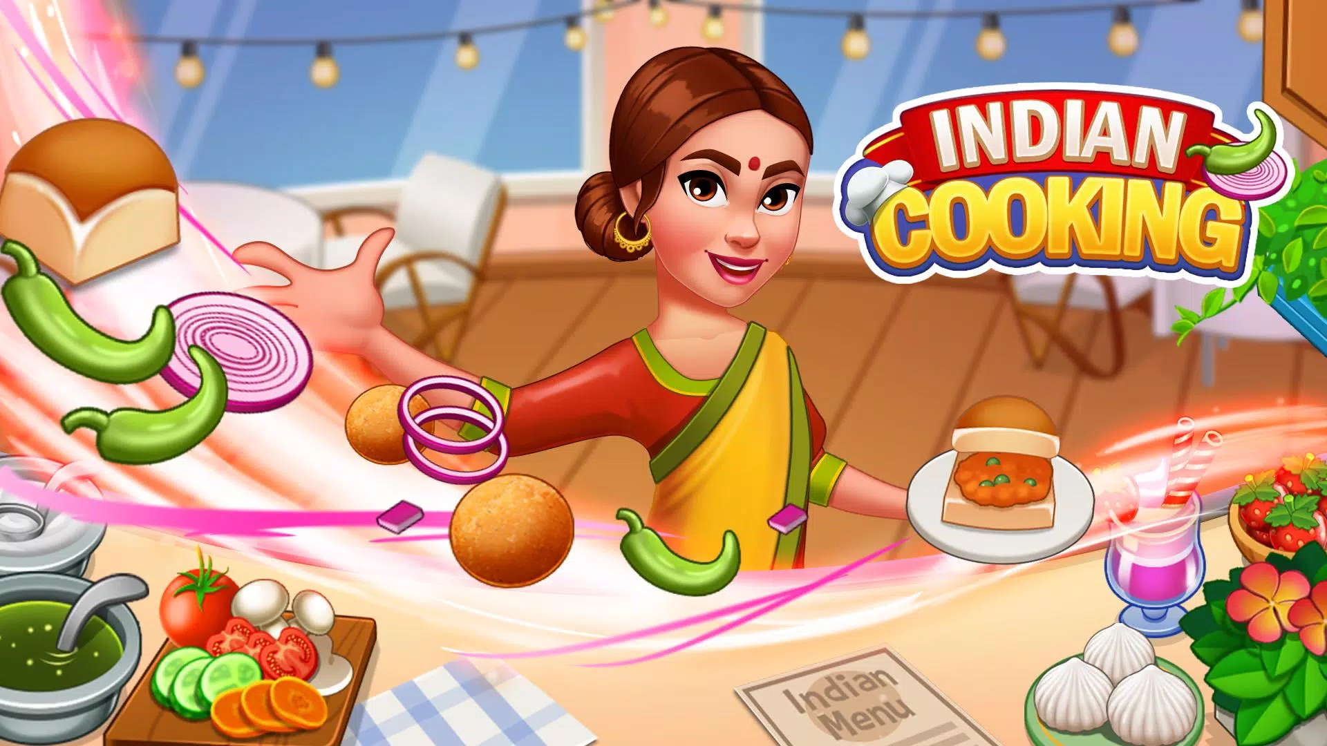 Adecuado Privilegio Hizo un contrato Descarga de APK de Juegos de cocina India juegos de restaurantes chef para  Android