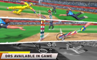 Indian Cricket League Game - T capture d'écran 2