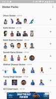 برنامه‌نما Indian Cricketer Sticker - WAStickerApps عکس از صفحه