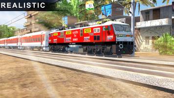 Indian Railway Train Simulator Cartaz