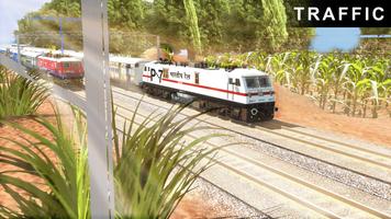 Indian Railway Train Simulator تصوير الشاشة 1